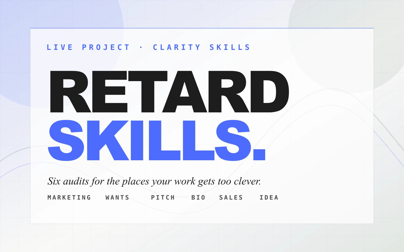 Retard Skills preview